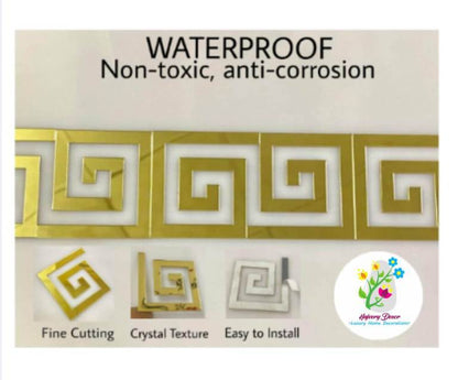 Acrylic Mirror Borders
