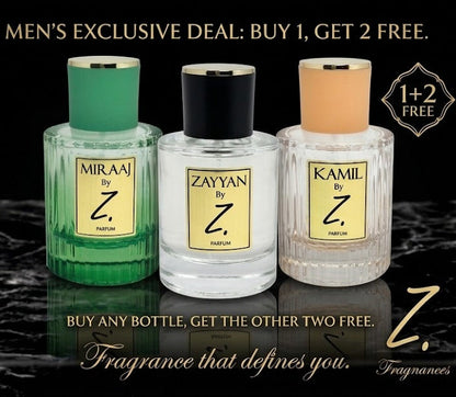 MEN PERFUMES (PACK OF 3)