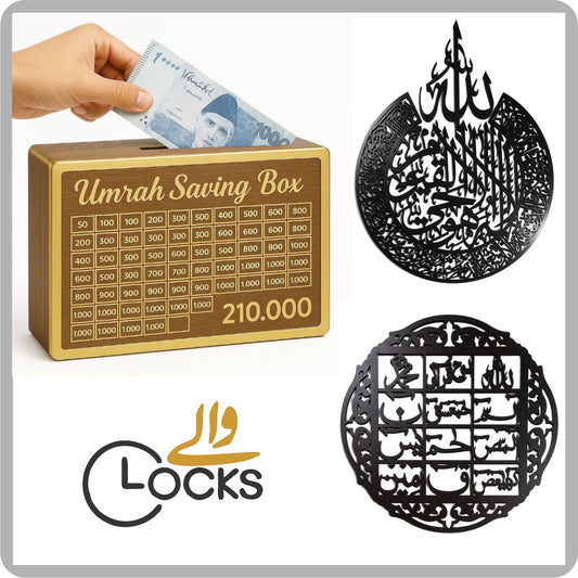 Umrah Saving Box, Ayat ul Kursi, Lohe Qurani