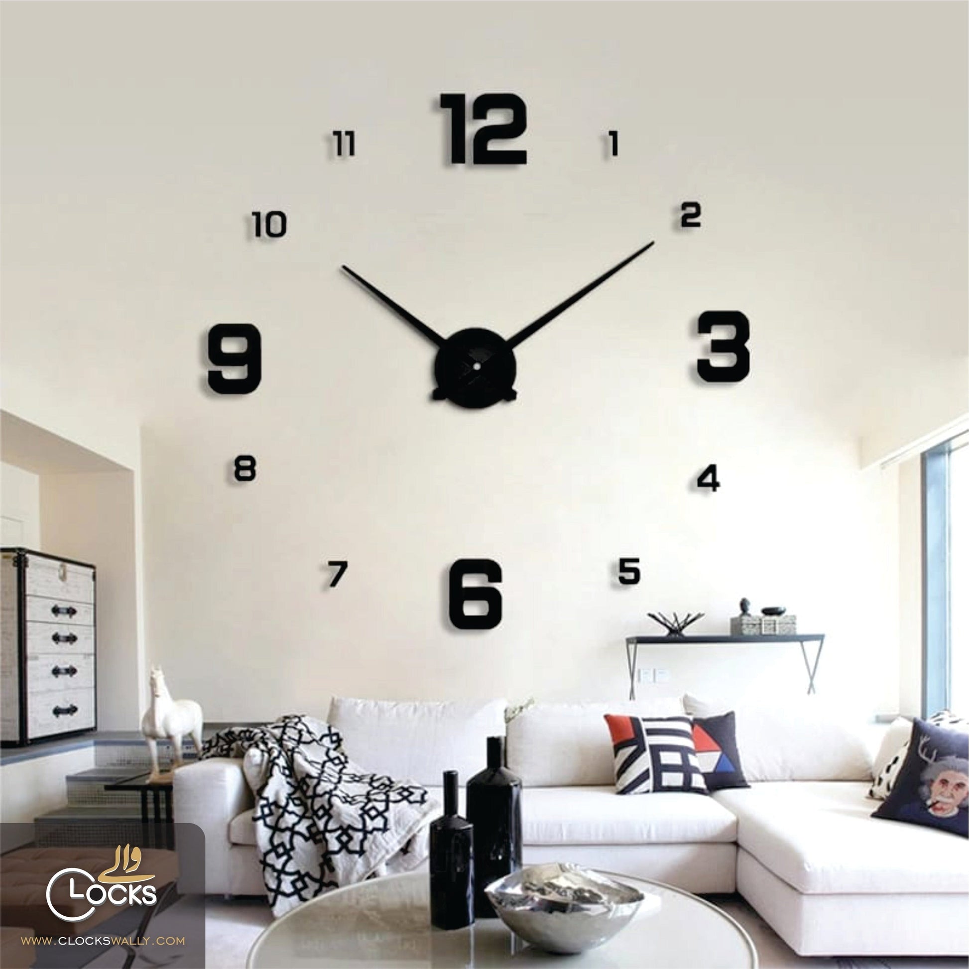 3D DIY WALL CLOCK (NUM) WALL CLOCK MEGA DISCOUNT 